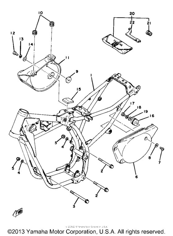 Frame side cover