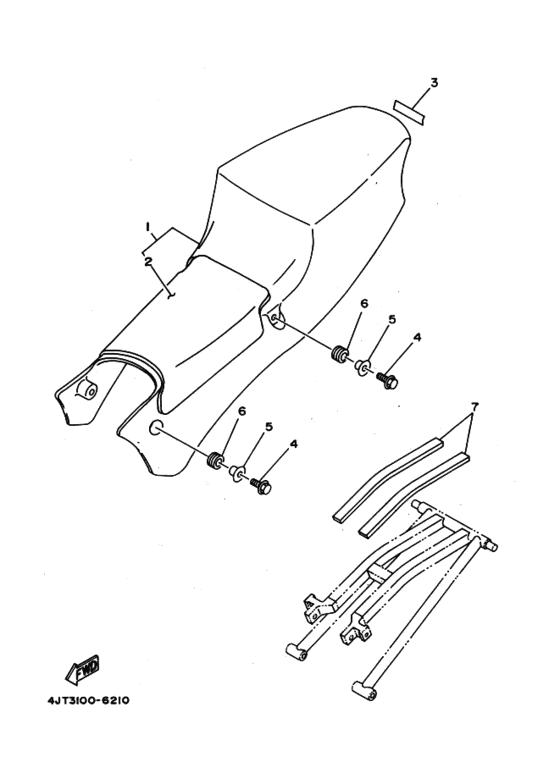TZ125 Пружина