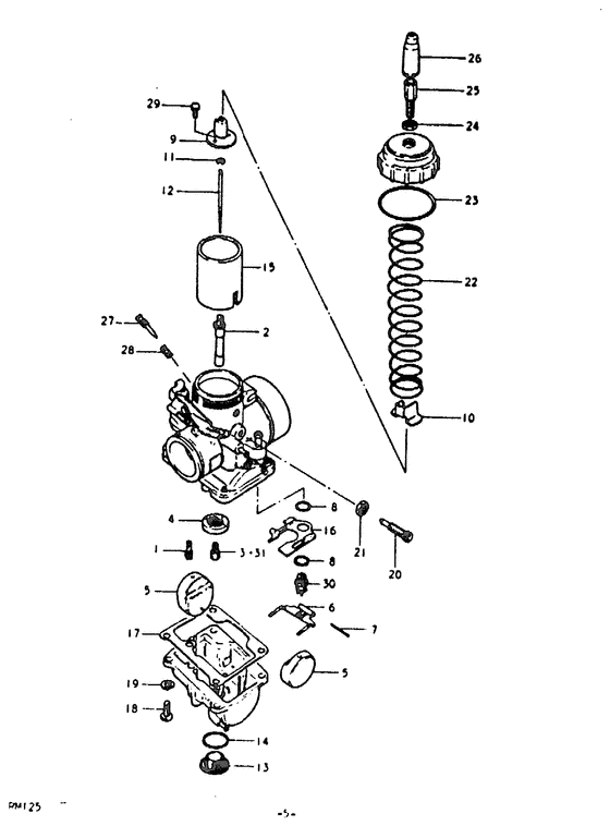 Carburetor assy
