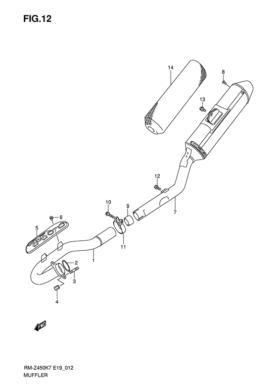 Muffler comp