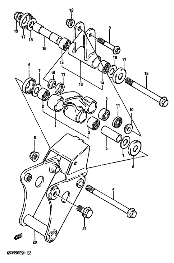 Cushion lever
