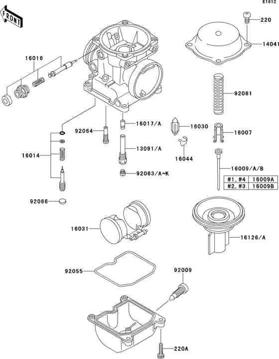 Carburetor parts(1/2)