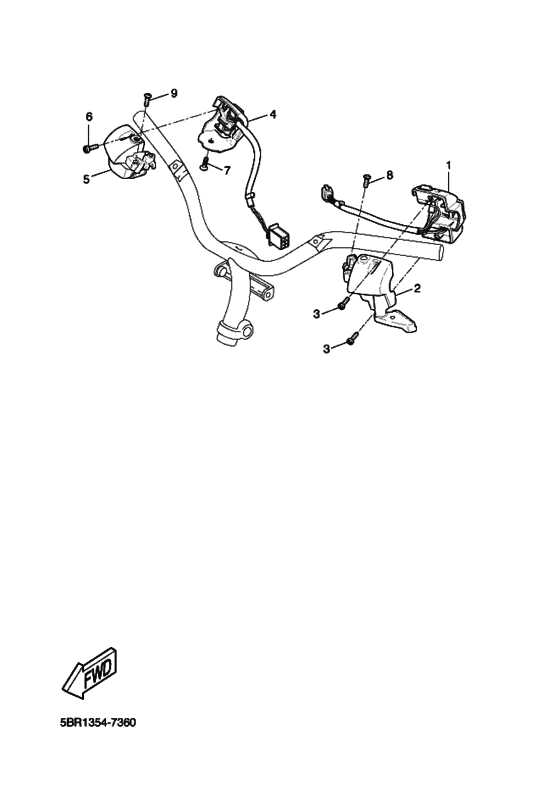 Interruptor manillar&palanc