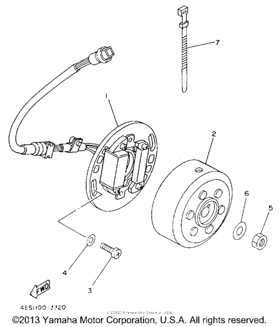YZ80E1 Генератор