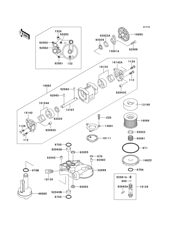 Oil pump(1/2)