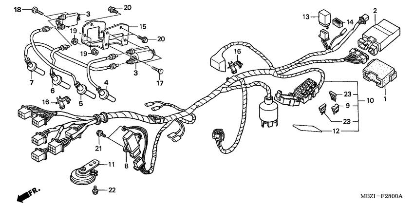 Harness wire