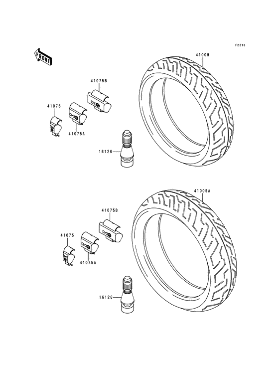 ZX750 Покрышки