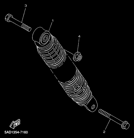 YN50 Suspension trasera