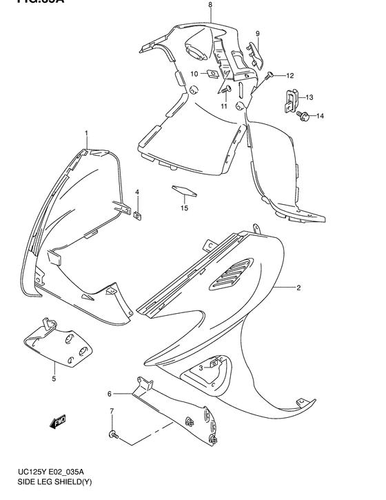 Side leg shield