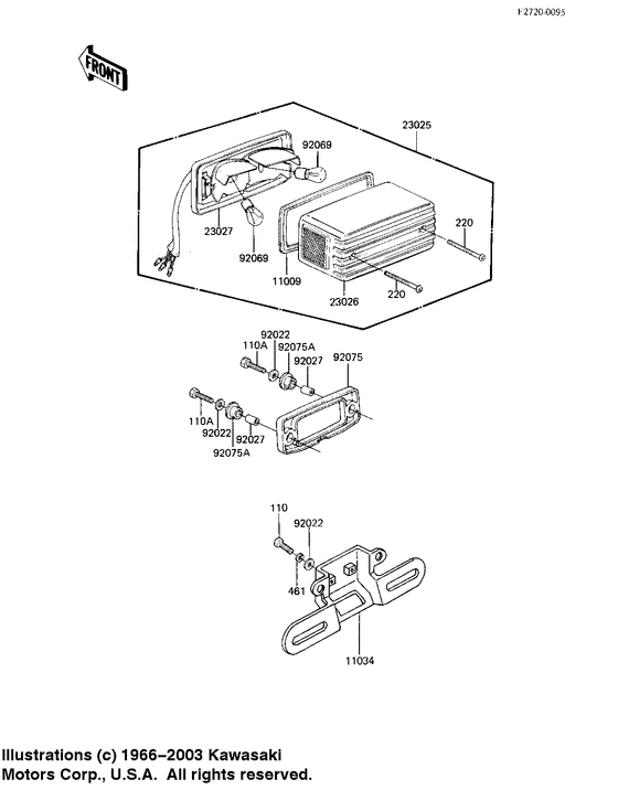Taillight unit ass`y