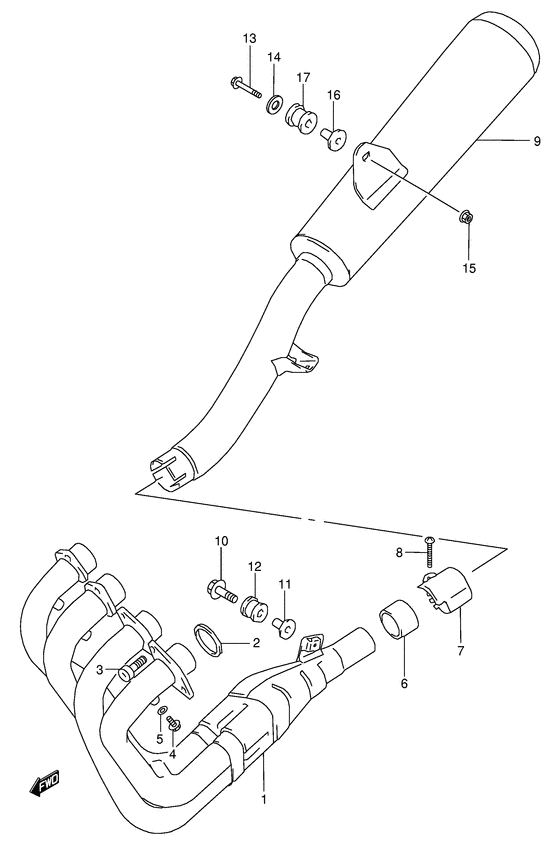 Muffler comp