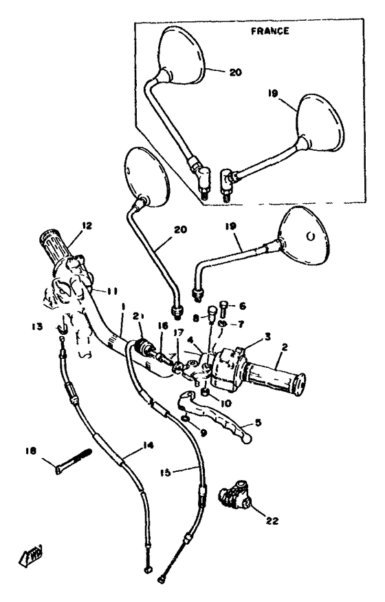Handle. wire