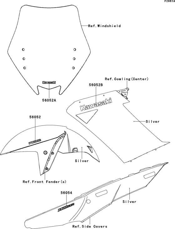 ZG1400 Decals(silver)(a8f)