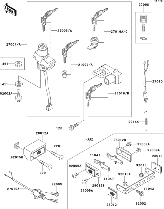 Ignition switch(1/2)