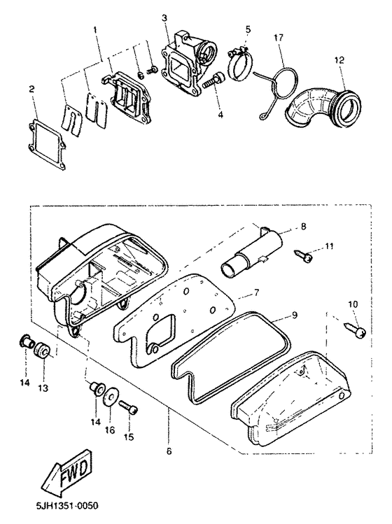 EW50 Впускная система
