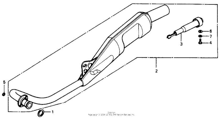 XR75 Глушитель