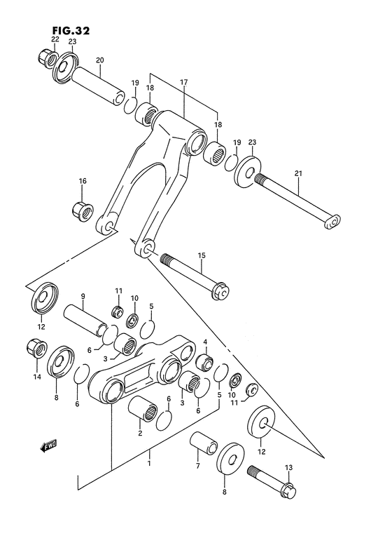 Cushion lever