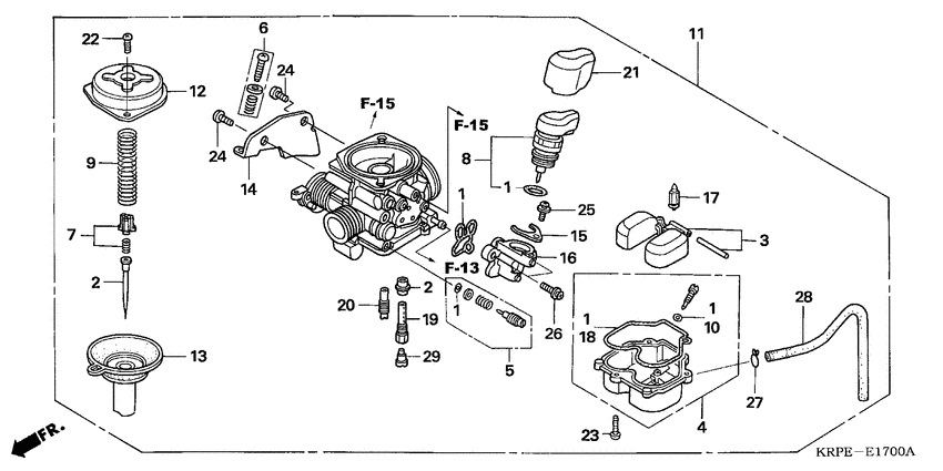 Carburetor assy