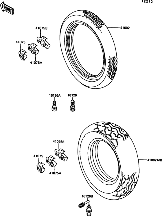 VN1500 Покрышки