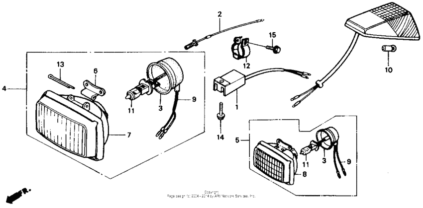 Headlight unit