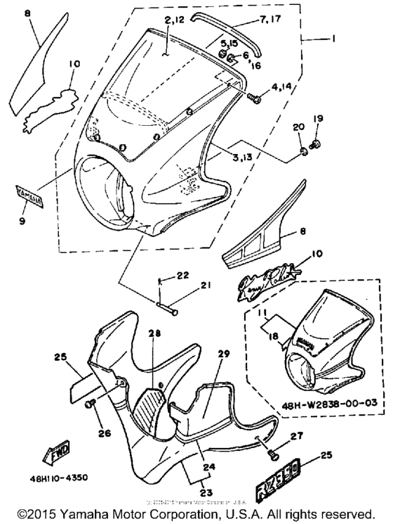 Fairing-cowling