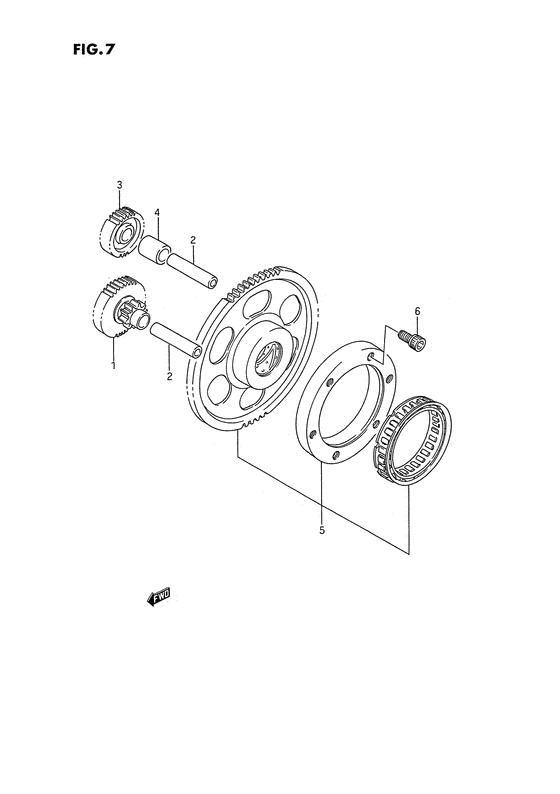 VS1400 Муфта стартера