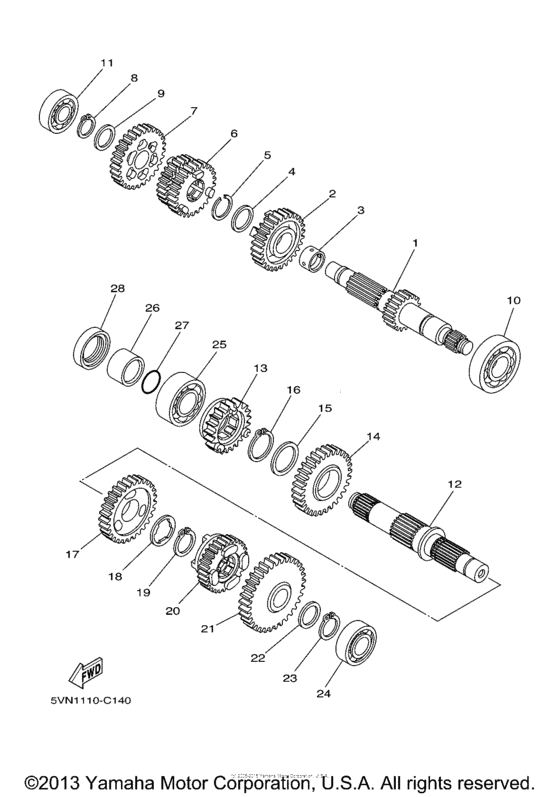 XV17ATTC Трансмиссия