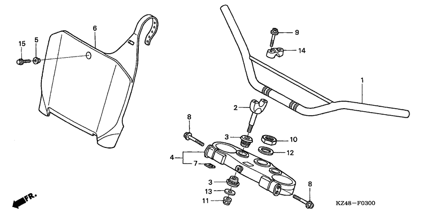 Handle pipe/top bridge