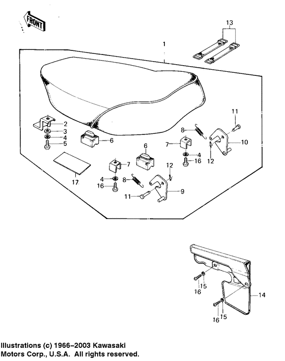 Seat/chain cover
