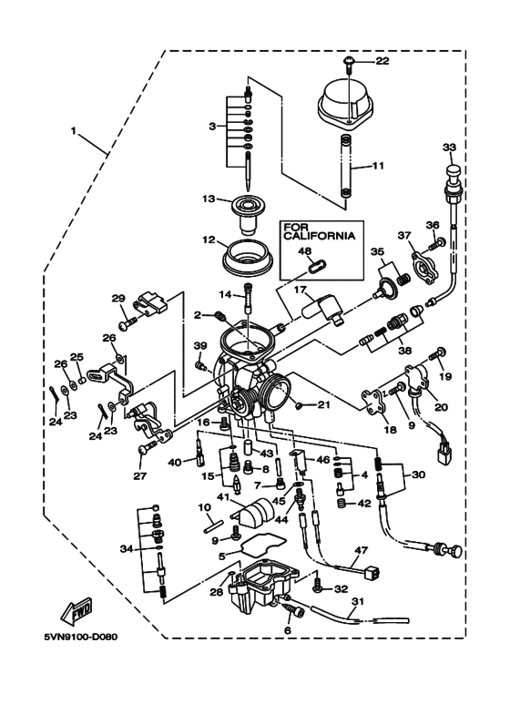 Carburetor assy