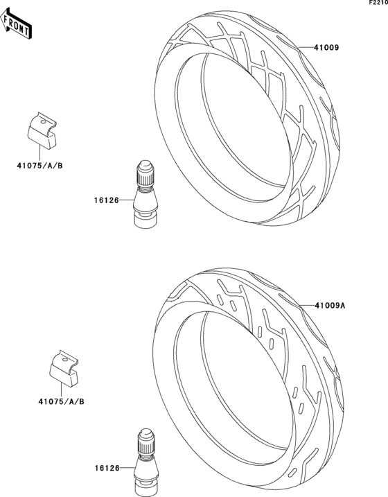 ZX600 Покрышки