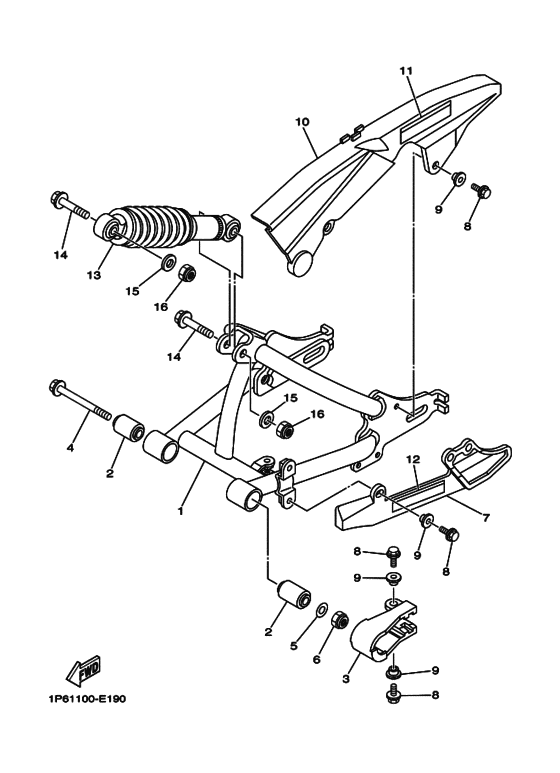 Rear arm & suspension