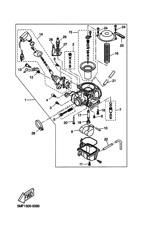 Carburetor assy