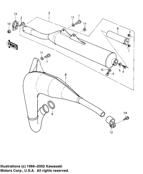 Muffler comp