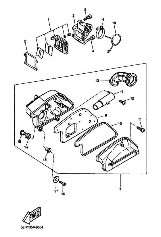 EW50 Впускная система