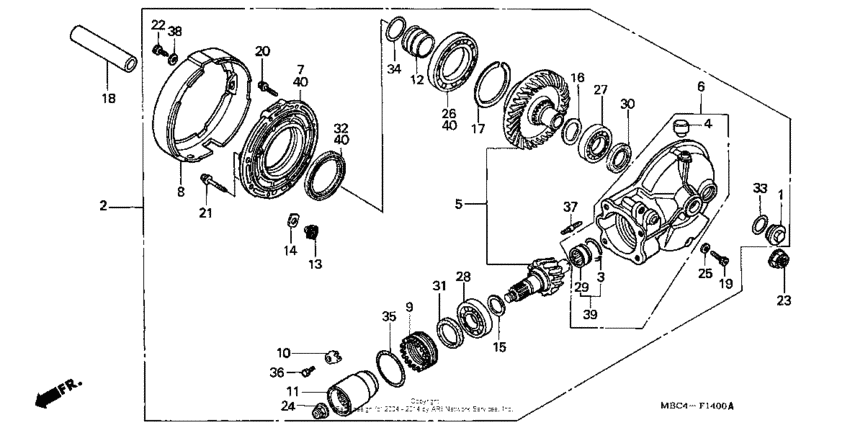 VT1100T Редуктор