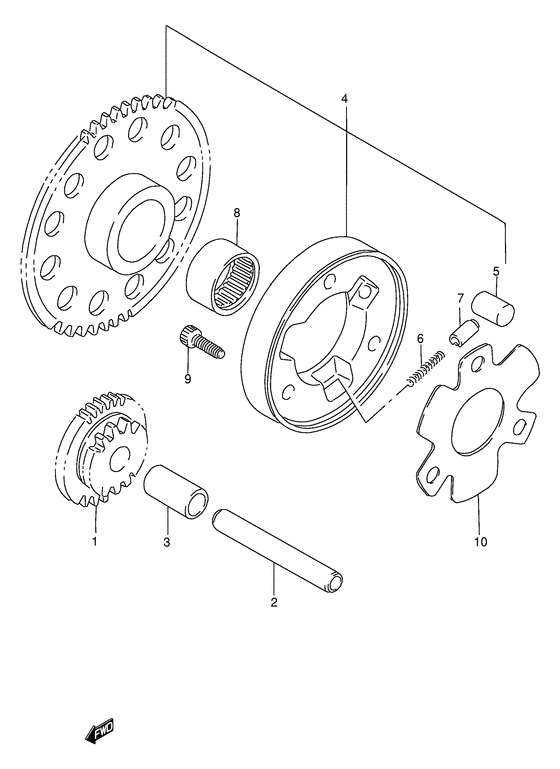 Муфта стартера