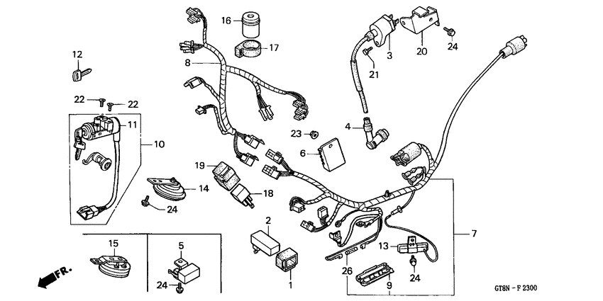 Wire harness/ ignition coil