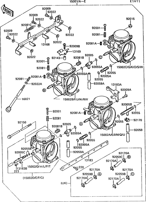 Carburetor(1/3)(zx1000-b1)
