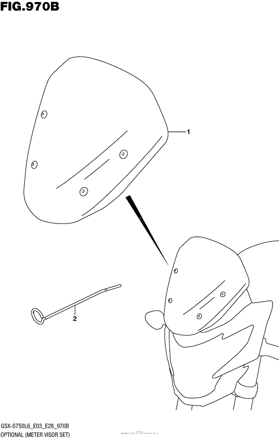 Optional (Meter Visor Set)