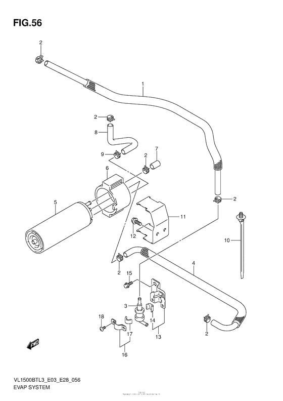 Evap System (Vl1500Btl3 E33)