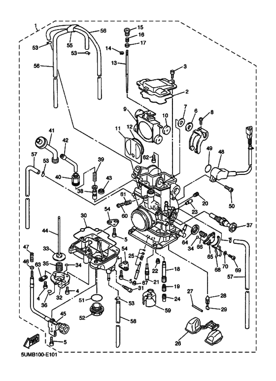 Carburetor assy