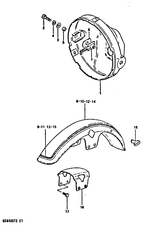 Headlamp housing - front fender