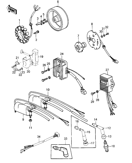Ignition/generator/regulator