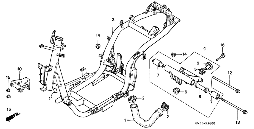 Frame body