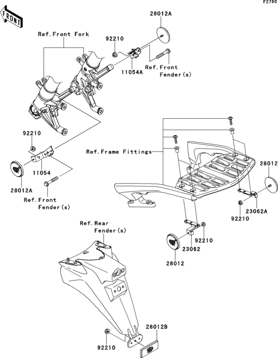 ZG1400 Катафоты