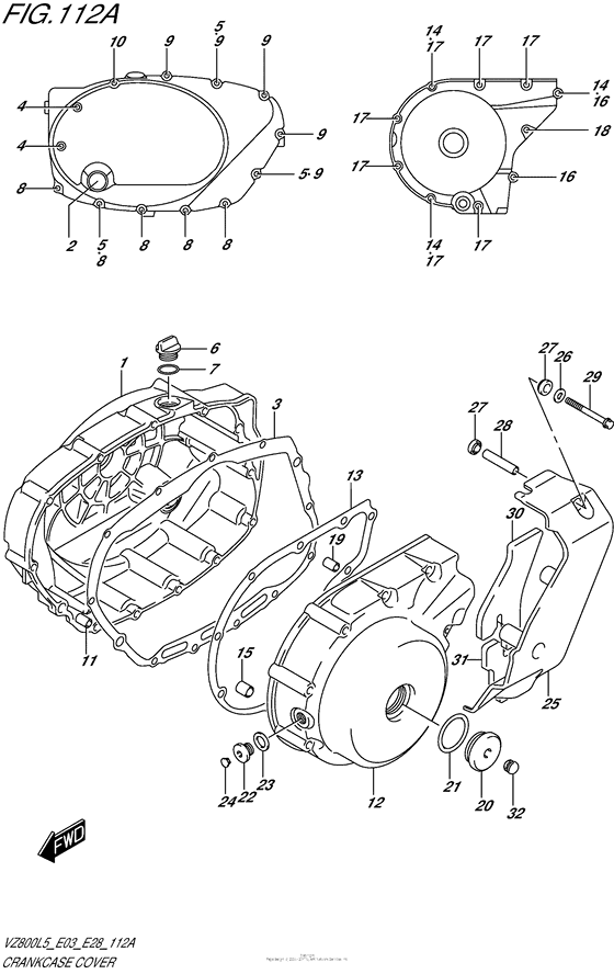 VZ800 Боковые крышки