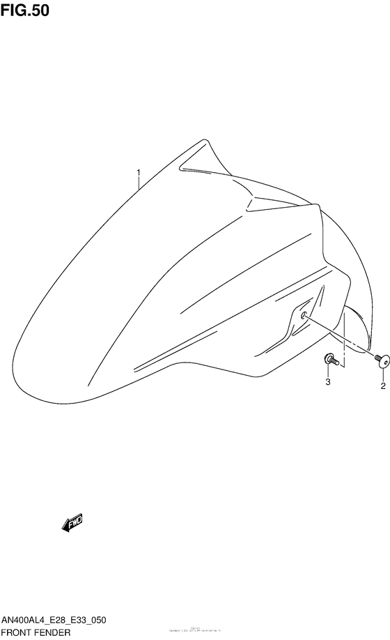 Front Fender (An400Al4 E33)