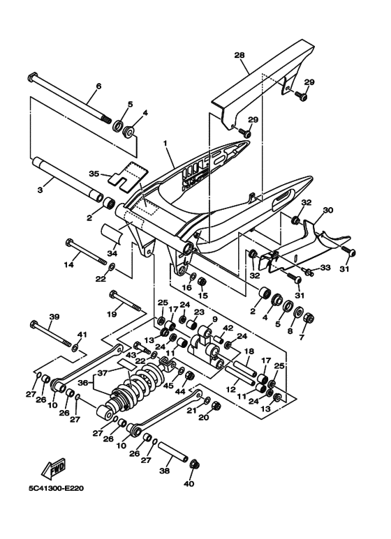 Rear arm & suspension