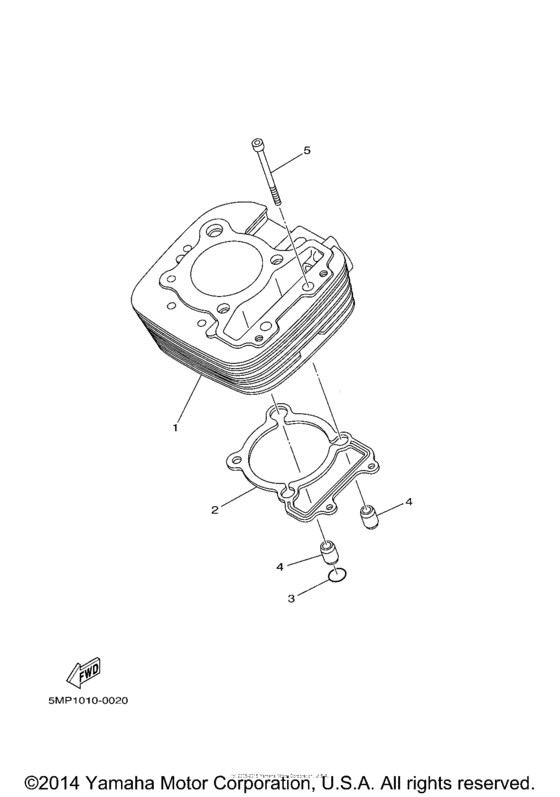XT225RC Цилиндры